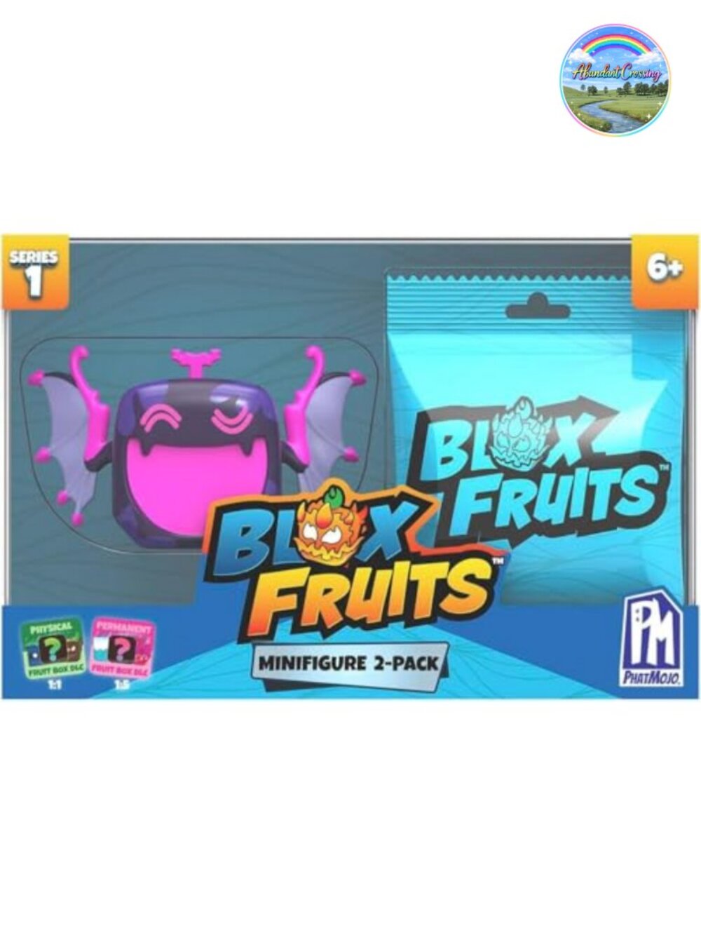 Blox Fruits Collectable Mini Figure 2PK Mystery Series 1 Officially Licensed